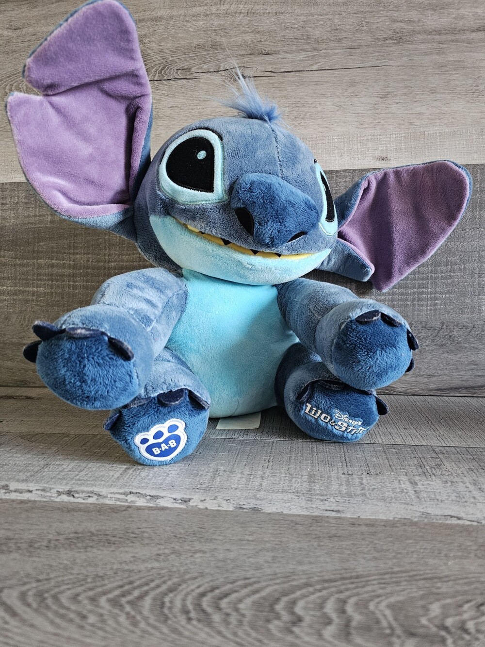 Build A Bear Disney Stitch Plush 12” Stuffed Animal Lilo and Stitch Lovey BAB